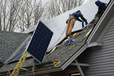 Not even quite lunch time - Huston & Company solar array