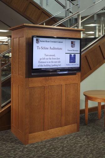 Video Display, Sacred Heart University