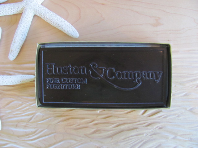 Huston & Company logo chocolate