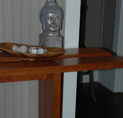 The Dude on the Rivers Console Table