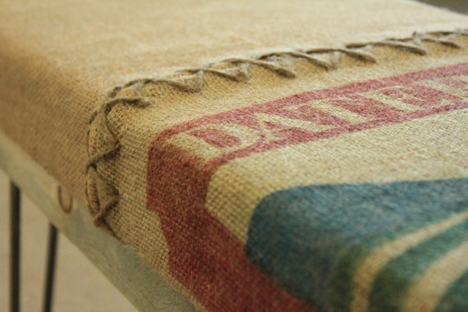 Coffee Sack Bench