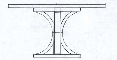 Dining table for Boston suburb