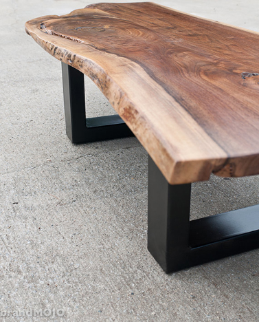 Walnut Slab Coffee Table