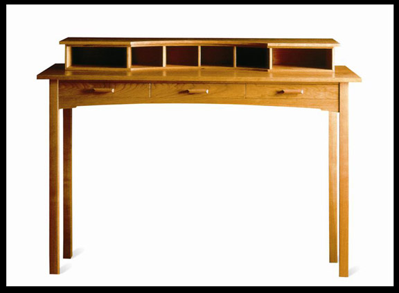 The Collins Hall Table, Huston & Company handcrafted furniture Kennebunkport, Maine