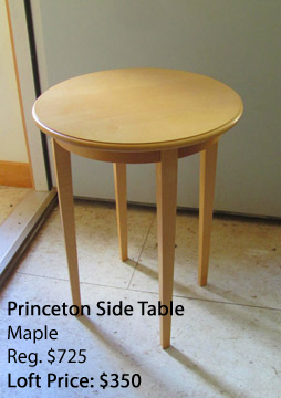 Sweet little side table available for immediate delivery from Huston & Company