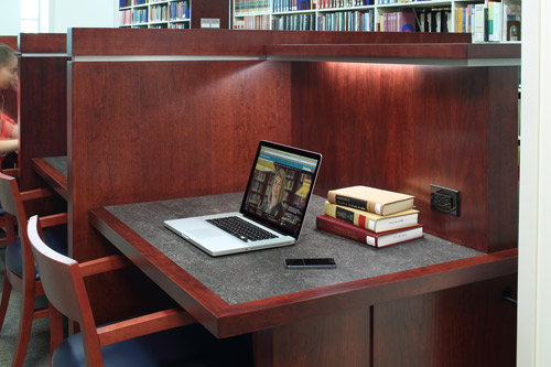 study carrels, West VA University, Law Center, Maine, Kennebunkport, Huston 