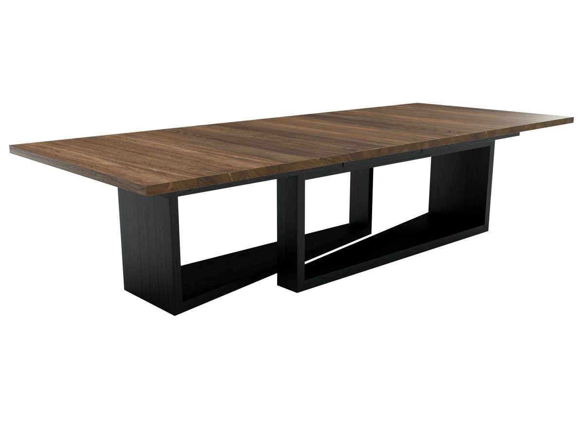 Avalon Conference Table rendering. Expanded.