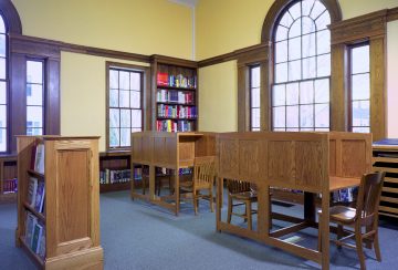 Reading Carrels and Periodical Display