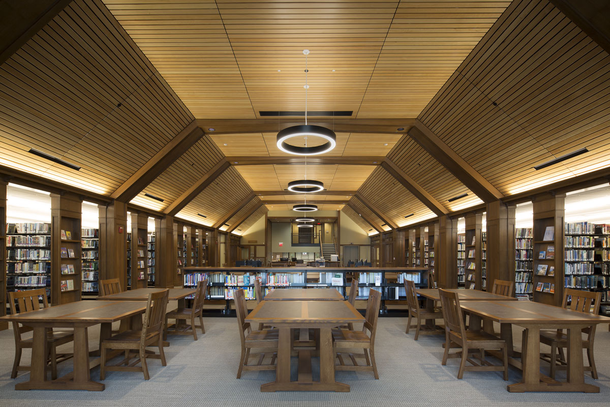 Main Reading Room tables