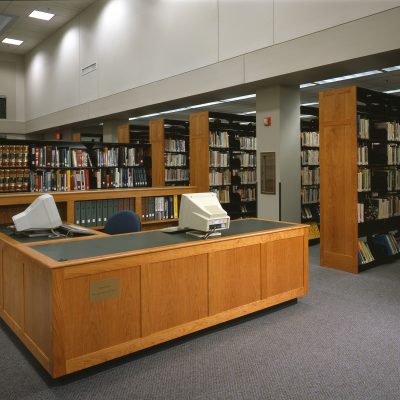 Reference Desk and End Panels