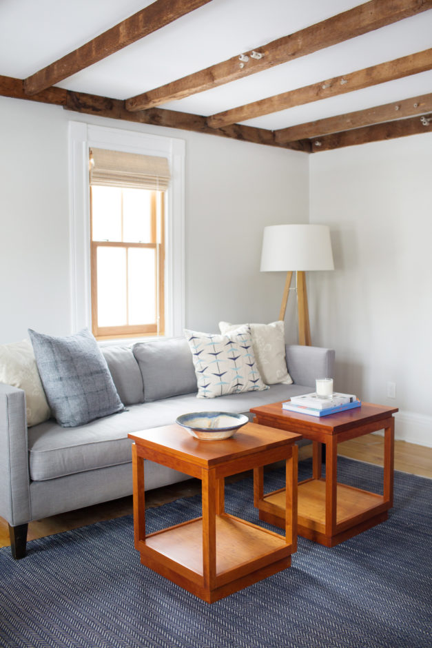 Artisan End Tables, shown in cherry.