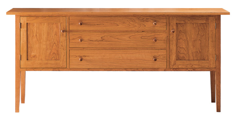 Camden Sideboard. Shown in cherry.