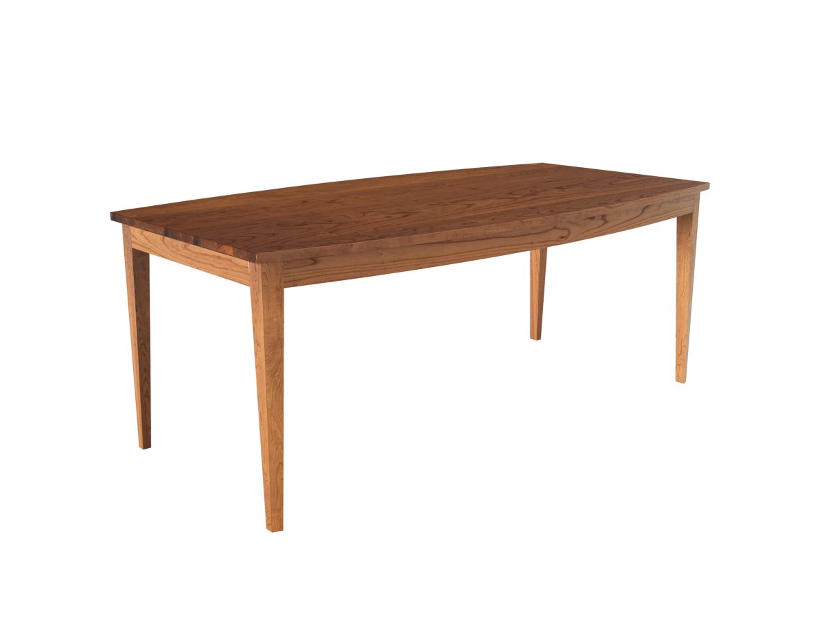 Camden Dining Table. Rendered in cherry.