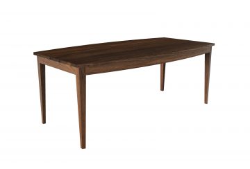 Camden Dining Table. Rendered in walnut.