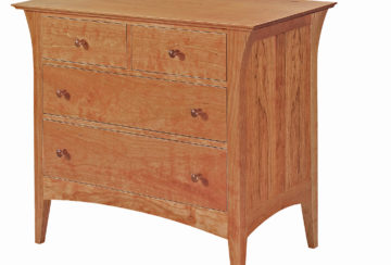 Davenport Bureau. Shown in cherry.