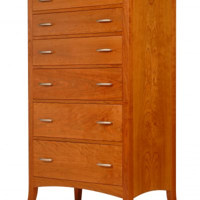 Dimarzio 6 Drawer Chest. Shown in cherry.