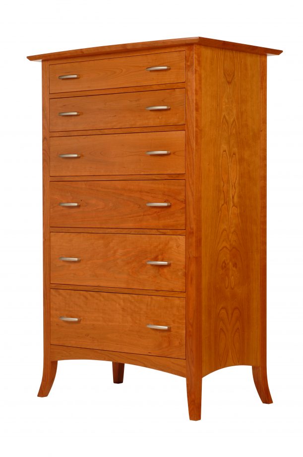 Dimarzio 6 Drawer Chest. Shown in cherry.