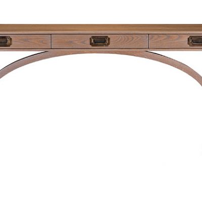 The Gates Desk. Shown in white oak with custom stain.
