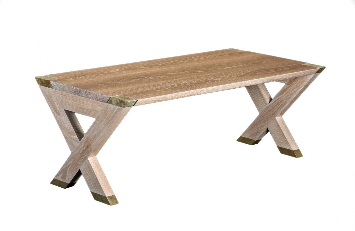 Newton Coffee Table / Newton Coffee Table : This is a great scale coffee table that boasts a lightly distressed bronzed metal frame that takes it into the casual, traditional, or contemporary worlds.