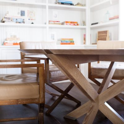 Newton Table. Shown in white oak with Newton finish.