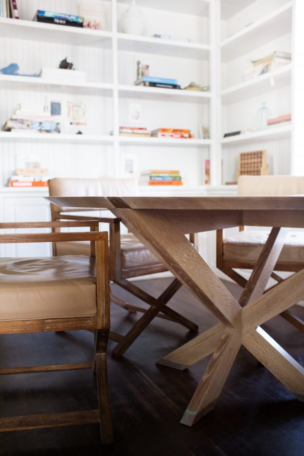 Newton Table. Shown in white oak with Newton finish.