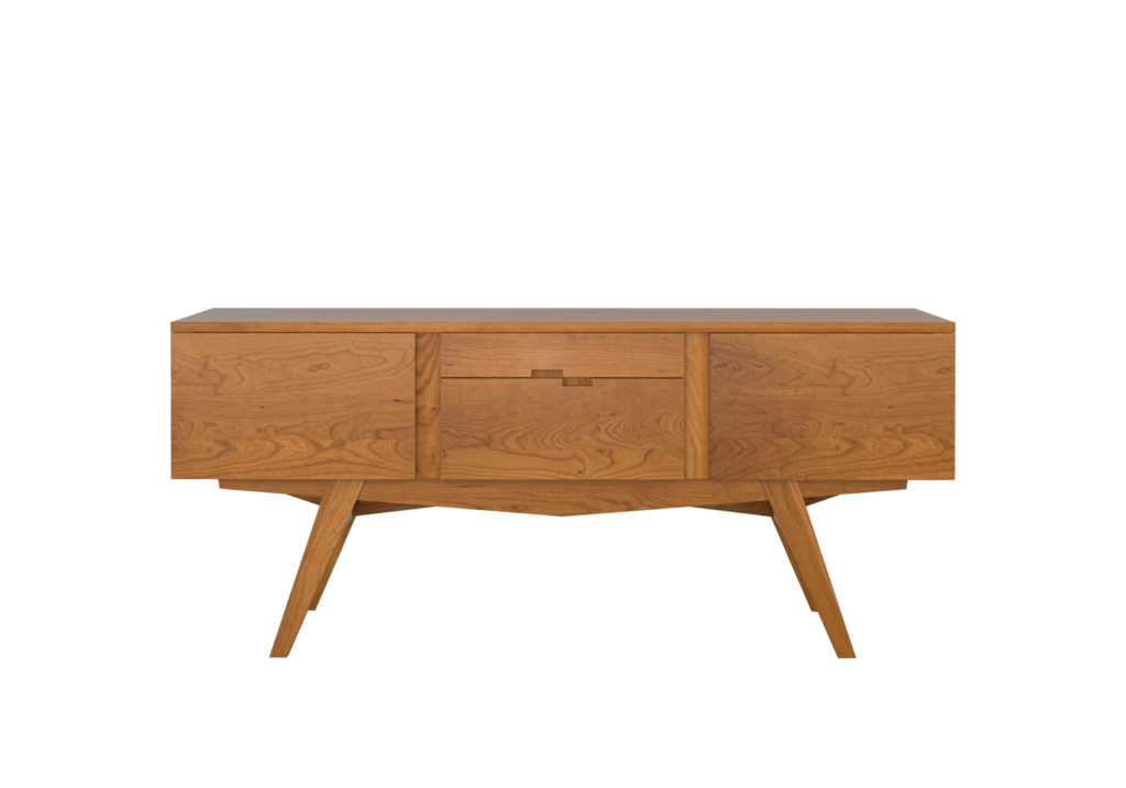 Raging Sideboard, rendered in cherry.