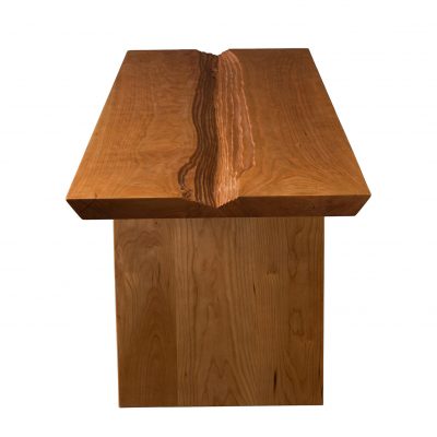 Rivers Coffee Table. Shown in cherry.