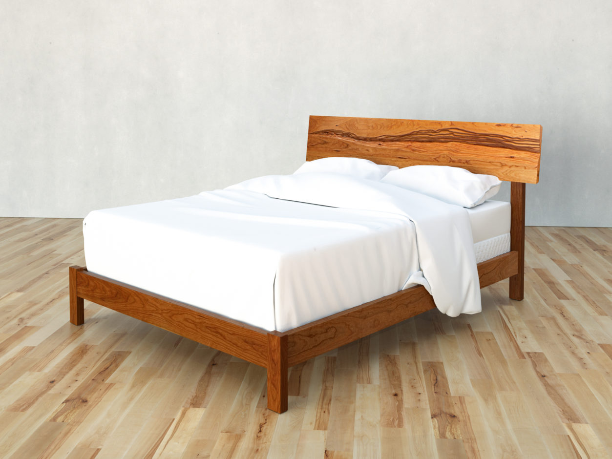 Rivers Bed, rendered in cherry.