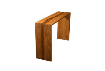 Rivers Waterfall Console Table, cherry.