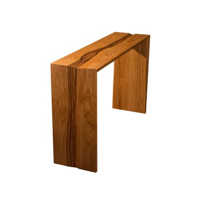 Rivers Waterfall Console Table, cherry.