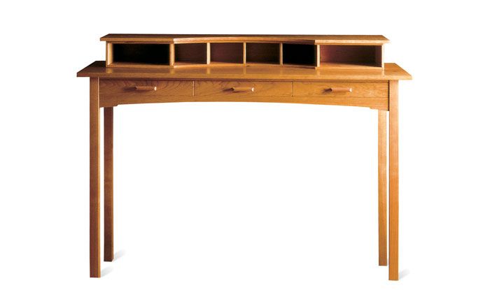 Collins Hall Table. Shown in cherry.