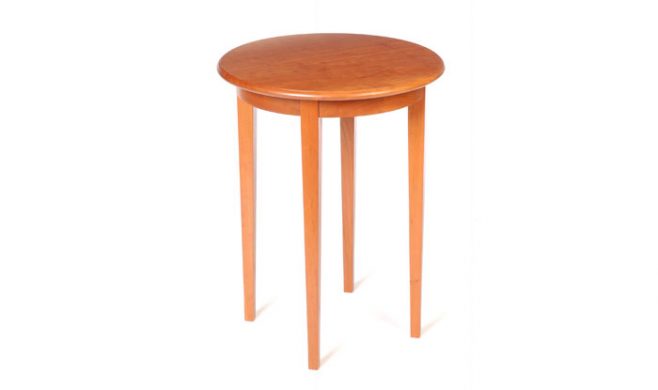 Princeton Side Table. Shown in cherry.