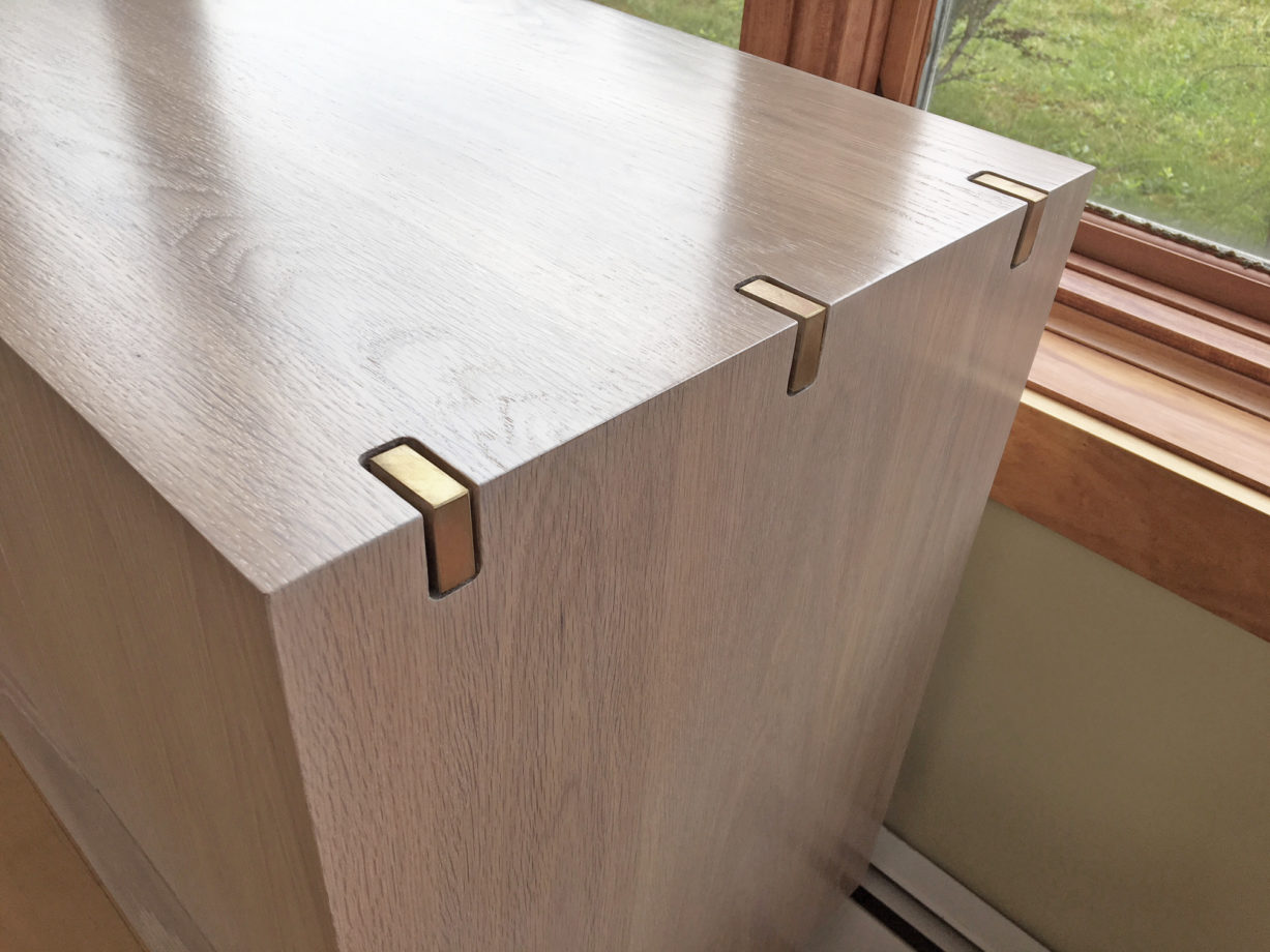 Newton Sideboard. Shown in white oak with Newton finish.