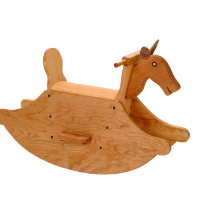 Rocking Horse. Shown in cherry.