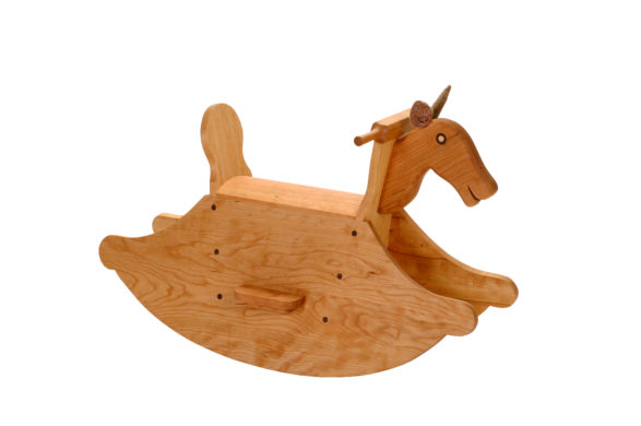 Rocking Horse. Shown in cherry.