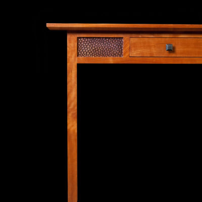 Duo Console Table, with drawer. Cherry.
