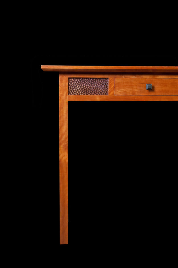 Duo Console Table, with drawer. Cherry.