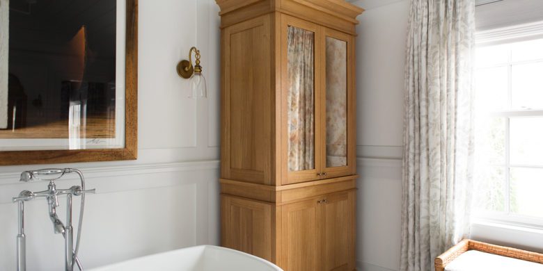 Custom Linen Cabinet for Ryan Donnelly Design