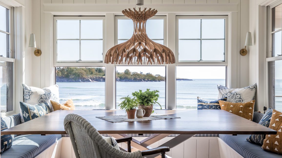 Custom Breakfast Nook Table for Nicola's Home