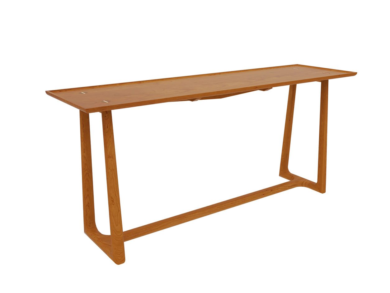 North Fork Console Table in cherry