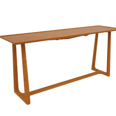 North Fork Console Table in cherry