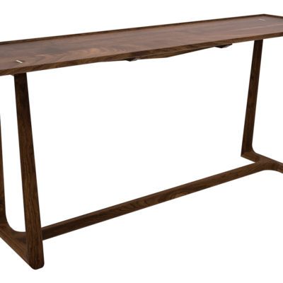 North Fork Console Table in walnut